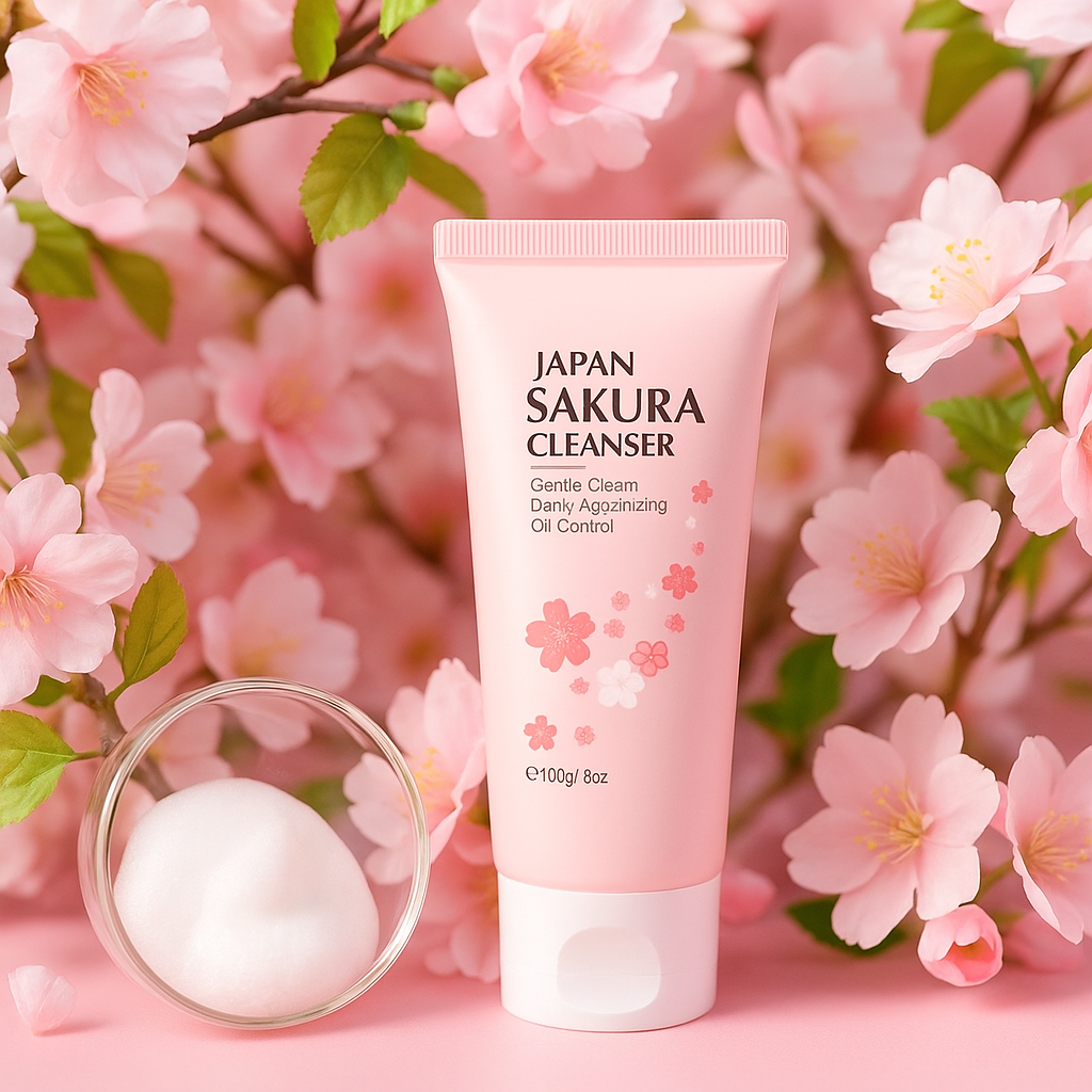 Nettoyant doux Japan Sakura